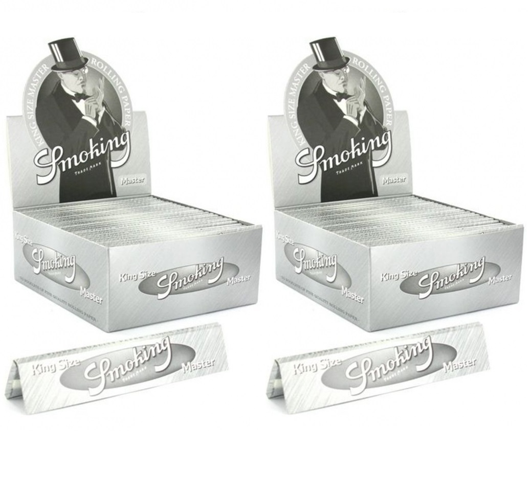 Rips Argento Xtra Sottile Regolare Cartine per Rollare Sigarette su un Rotolo 5